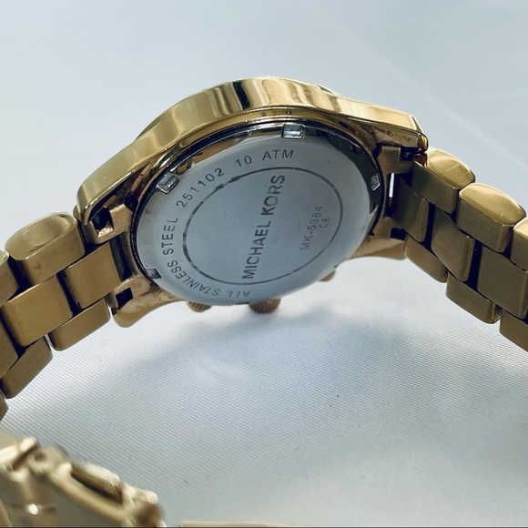 Michael Kors Mini Runway Chronograph Watch - Picture 5 of 7